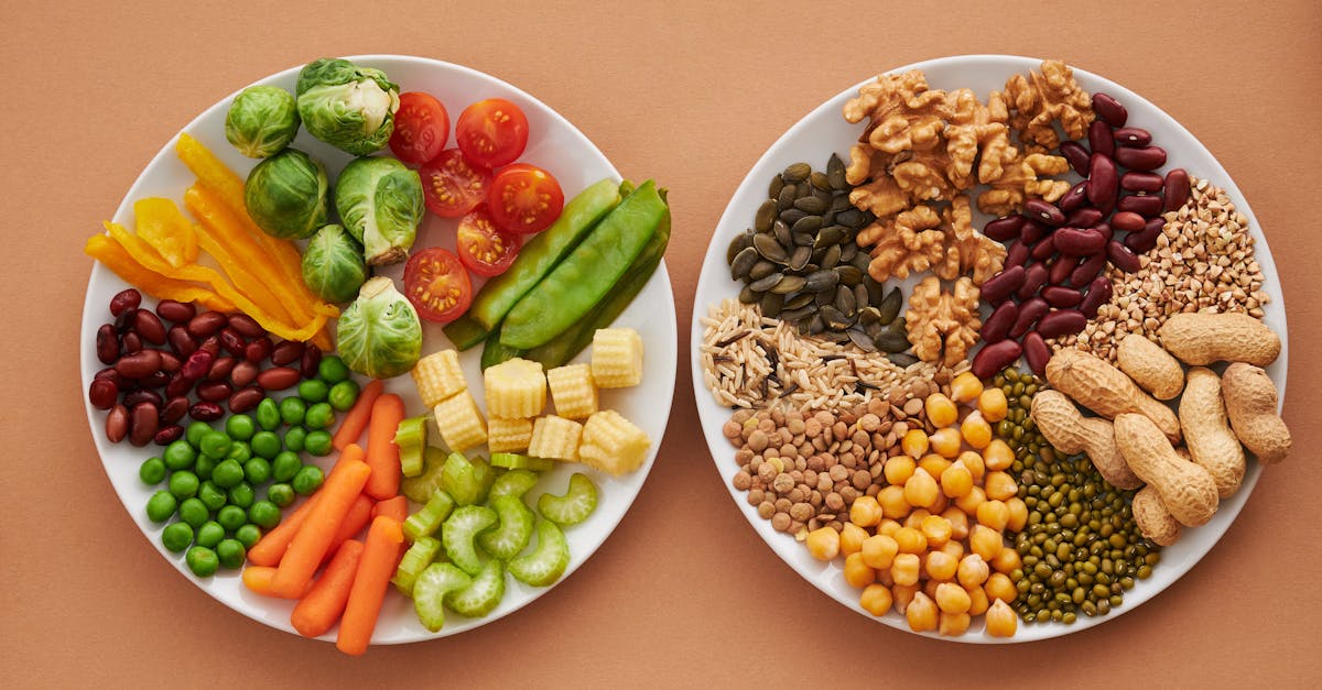 A flat-lay tabletop with various dishes photographed from above beside a smartphone
